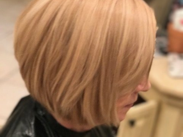Blonde Style and Cut