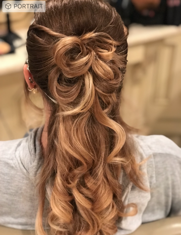 Bridal Hair Style NJ