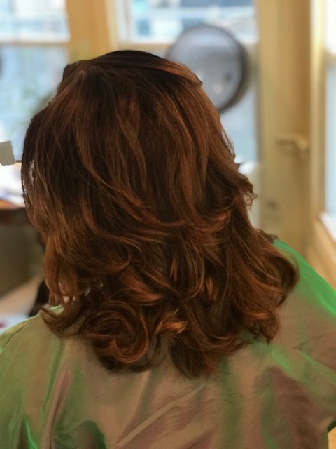 Medium Hair Layers and Style