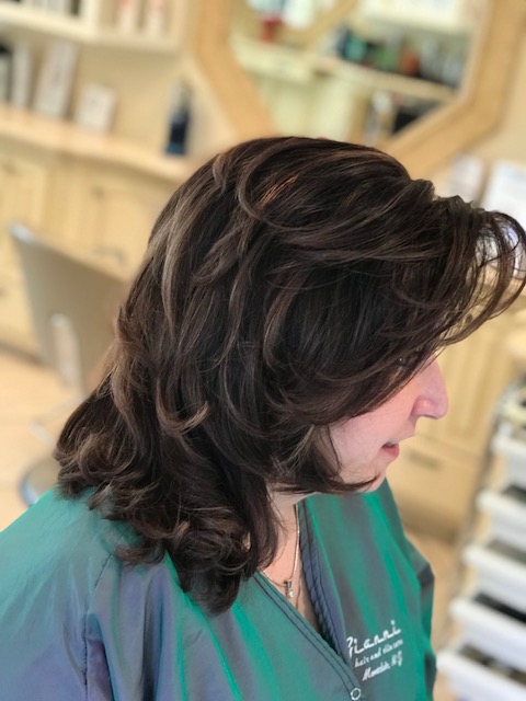 Medium Hair Layers and Style West Caldwell